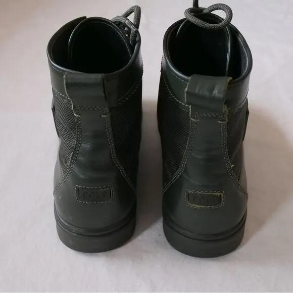 Forrest green Polo Ralph Lauren ranger boots