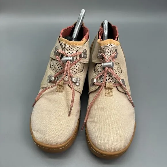 Forsake Contour Air Women's 8 Sand Suede Lace Up Low Top Round Toe Hiking Shoe