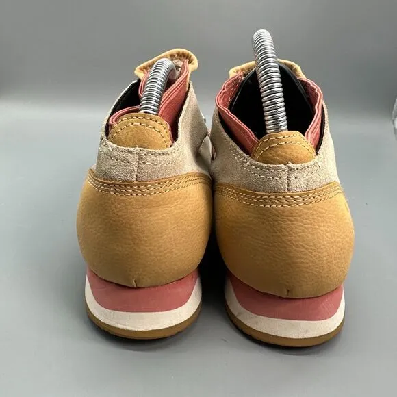 Forsake Contour Air Women's 8 Sand Suede Lace Up Low Top Round Toe Hiking Shoe