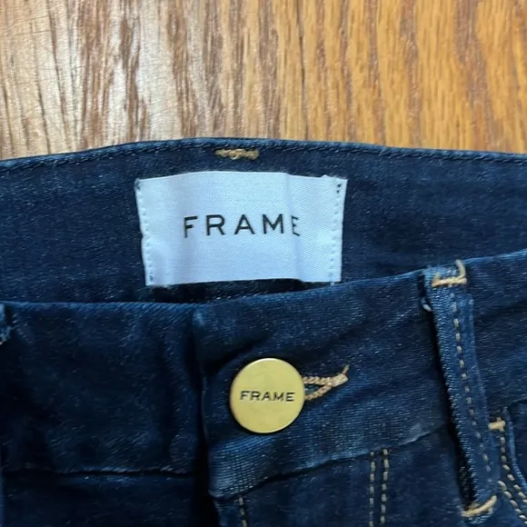 Frame Women’s Le Crop Mini Boots Jeans Size 26