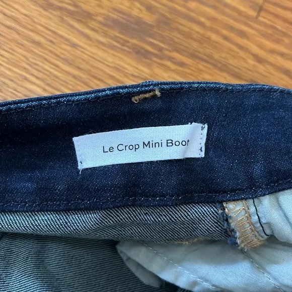 Frame Women’s Le Crop Mini Boots Jeans Size 26