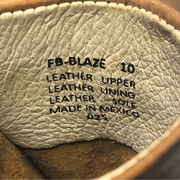 Freebird Boots Women’s 10 Blaze Ankle Booties Heeled Zip Brown Leather Free Bird