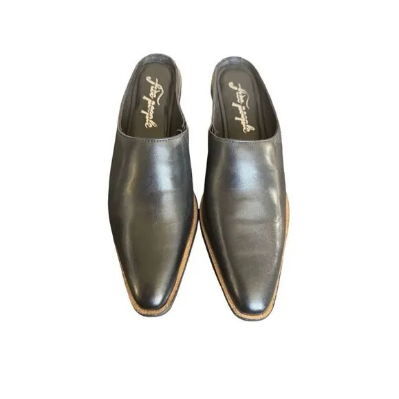 Free People Black Tallulah Mule Woman Shoes