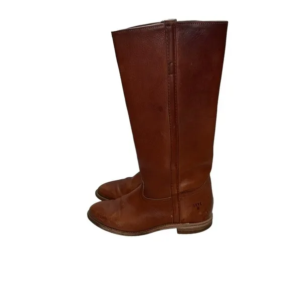 Frye Billy Women Leather Boots Size 8