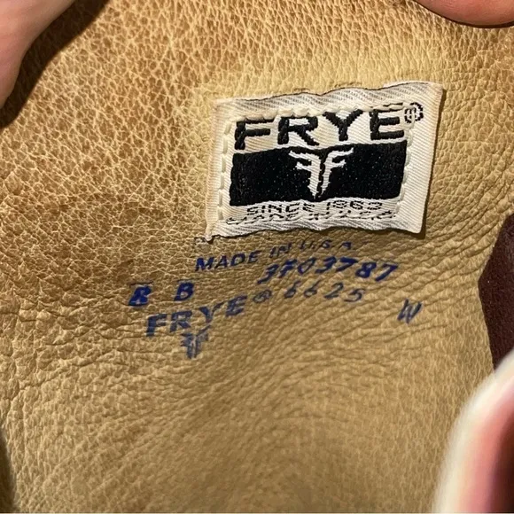 Frye Billy Women Leather Boots Size 8