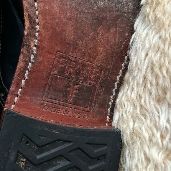 Frye Brogue Wingtip Boots
