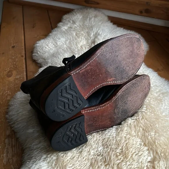 Frye Brogue Wingtip Boots