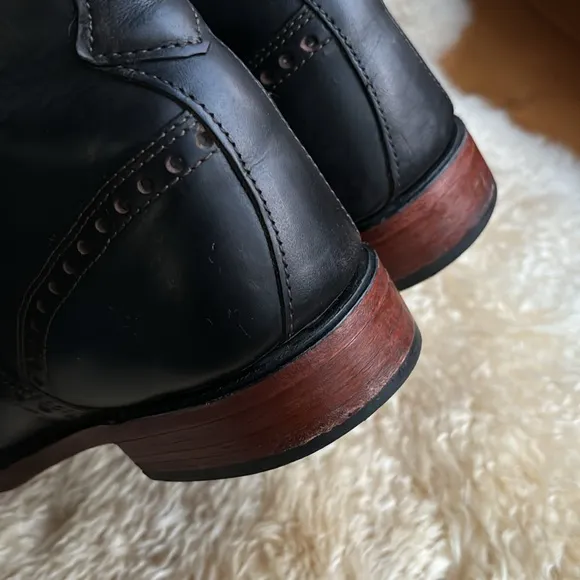Frye Brogue Wingtip Boots