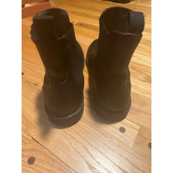 Frye Men’s Sz 10.5 Black Leather Boots Tyler Flex Chelsea