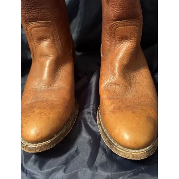 Frye Men’s Brown Leather Boots 8.5D Western/Campus