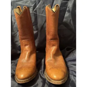 Frye Men’s Brown Leather Boots 8.5D Western/Campus
