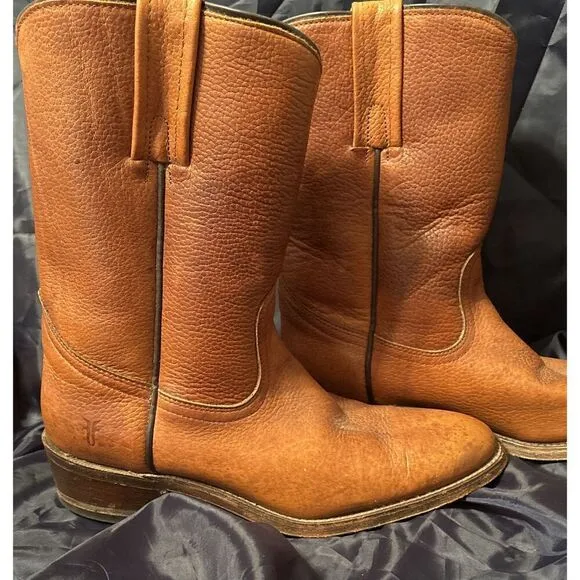 Frye Men’s Brown Leather Boots 8.5D Western/Campus
