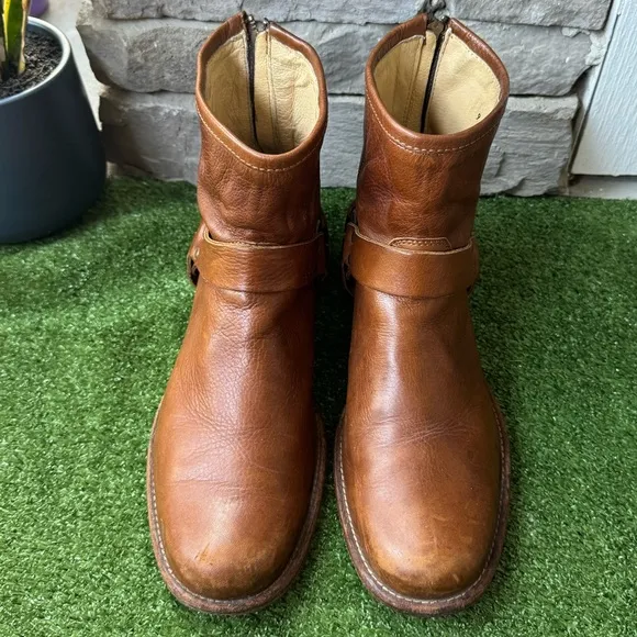 Frye Phillip Harness Short Ankle Mens Boots