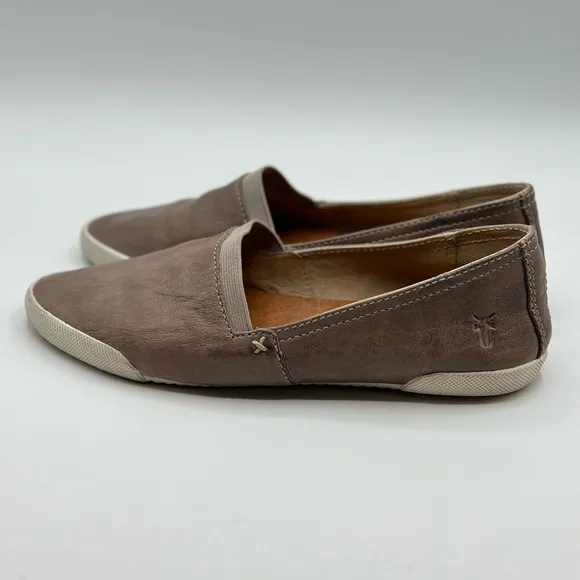 Frye Women's Melanie Slip On Shoes Grey Size 6