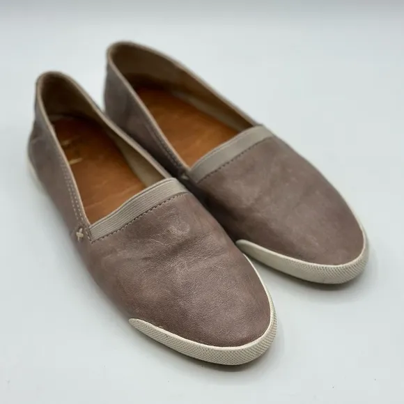 Frye Women's Melanie Slip On Shoes Grey Size 6