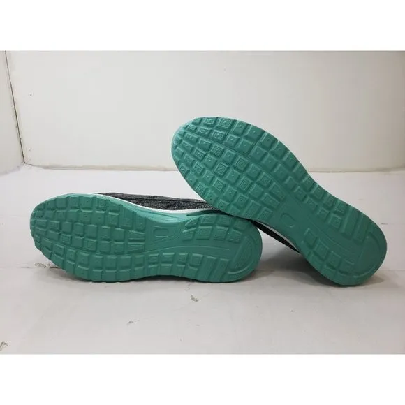 Furuian Steel Toe Shoes Comfortable Safety Shoes Non Slip Steel Toe Green Sz 10