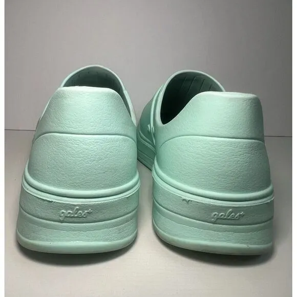 Gales Frontline Nurse Shoes Footwear Women's Size 7 Mint Teal‎ Pull On Non-Slip