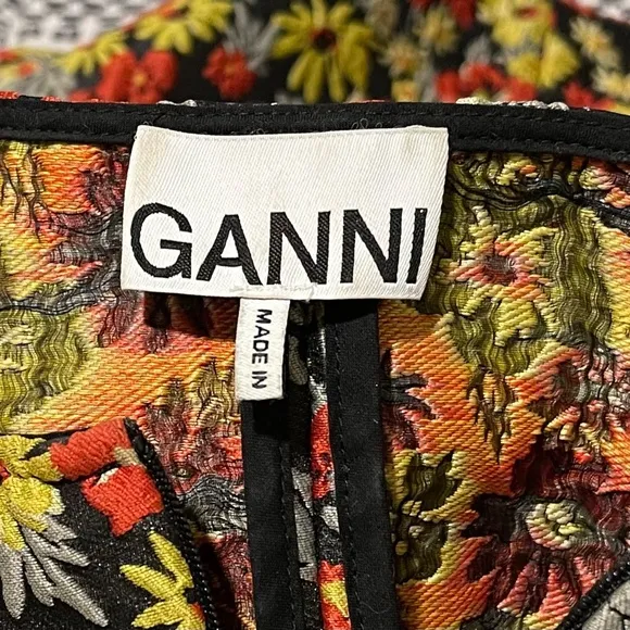 Ganni Designer Women Dress in Floral Print