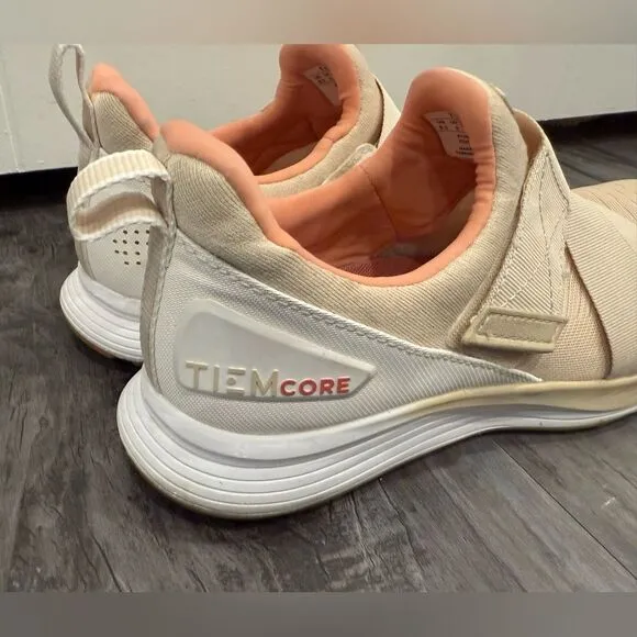 Gently worn Tiem size 8.5 slip on tennis shoes