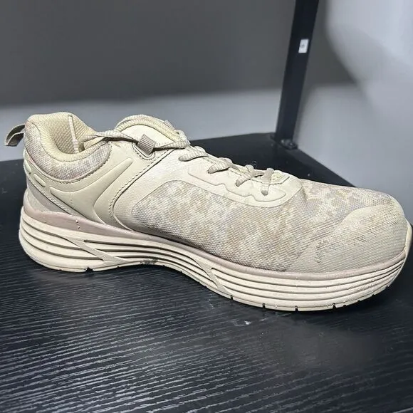 Georgia Boot Mens Size 8.5 Composite Toe Khaki Camo Tan Atheltic Shoes