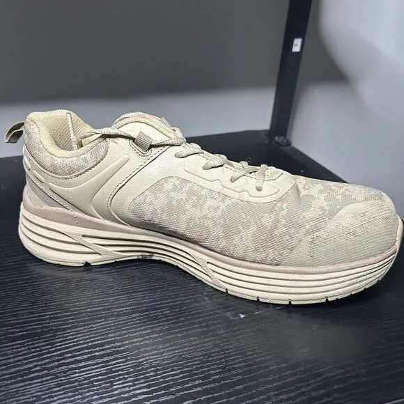 Georgia Boot Mens Size 8.5 Composite Toe Khaki Camo Tan Atheltic Shoes