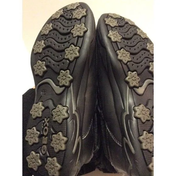 GEOX Black Snow Boots