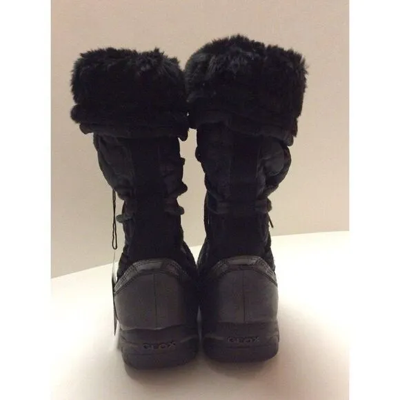 GEOX Black Snow Boots