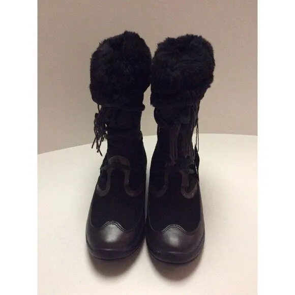 GEOX Black Snow Boots