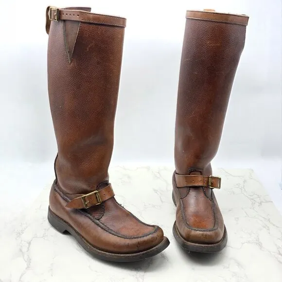 Gokeys Snake Proof Boots Men 10.5 - 11 Botte Sauvage Gro Cord Hunting Riding VTG