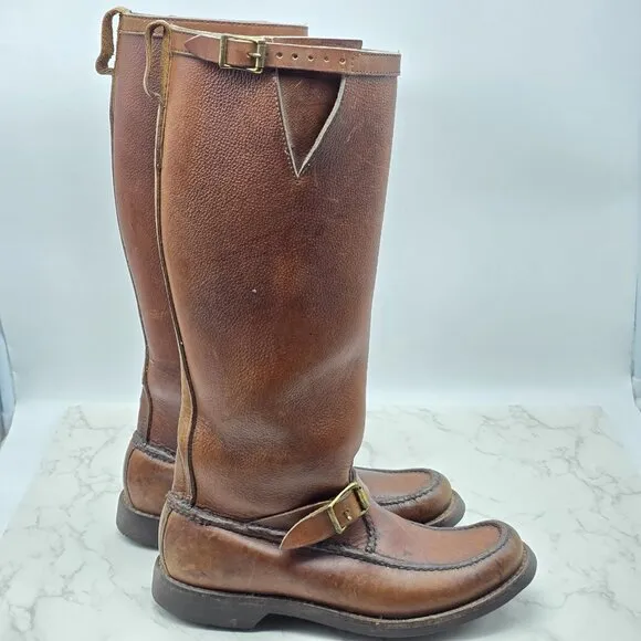 Gokeys Snake Proof Boots Men 10.5 - 11 Botte Sauvage Gro Cord Hunting Riding VTG