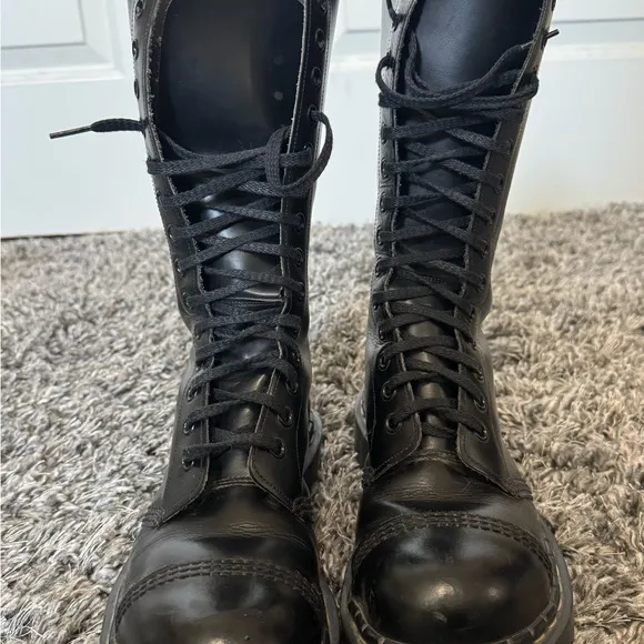 GripFast 14 eye steel toe boots size 5 men’s