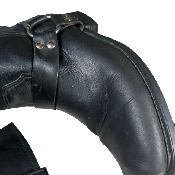 Harley Davidson Square Toe Eagle Riding Boots 91002‎ Men Size US 11 Motorcycle