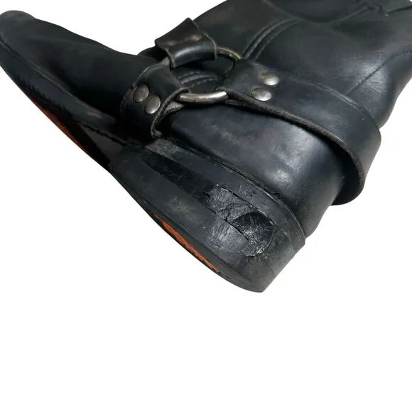 Harley Davidson Square Toe Eagle Riding Boots 91002‎ Men Size US 11 Motorcycle