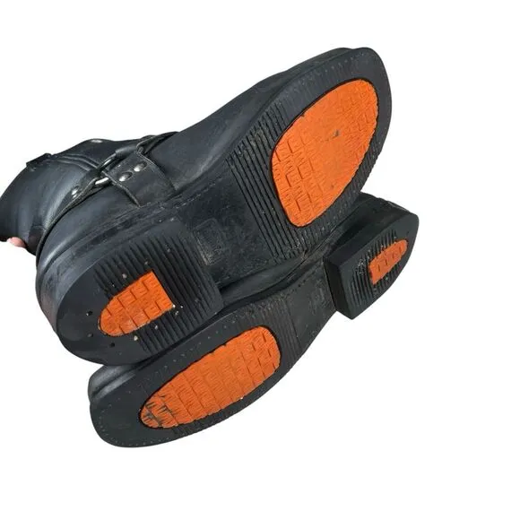 Harley Davidson Square Toe Eagle Riding Boots 91002‎ Men Size US 11 Motorcycle