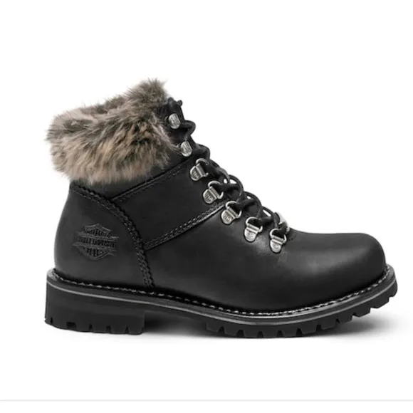 Harley Davidson Women’s Full Grain Leather Boots * Shoe Obsessed Seller! 💋