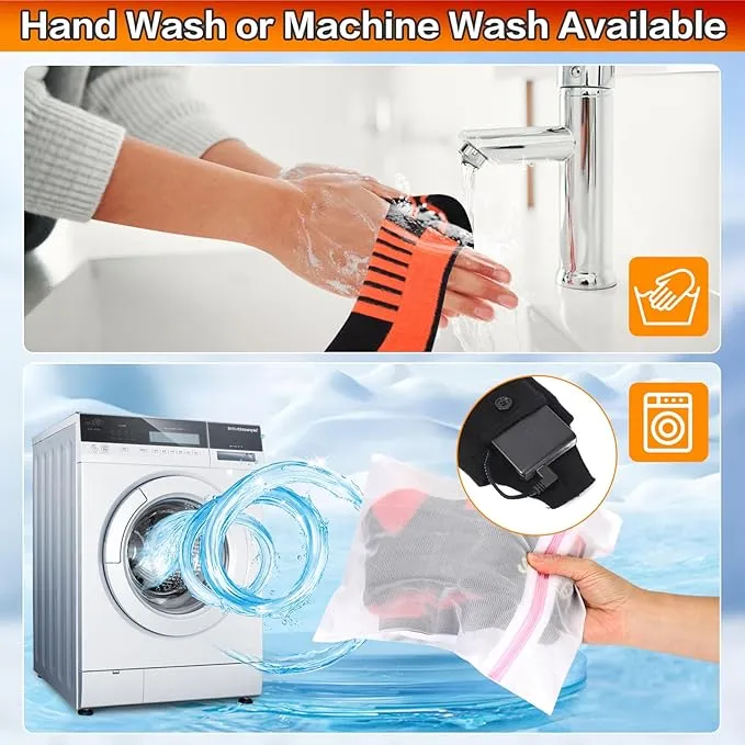 Heated Socks, Heated Socks for Men Women Rechargeable,5000 mAh Electric Heated Socks with APP Control,Heating Socks Washable Foot Warmer for Hiking Riding Camping Skiing Hunting Outdoor Activities