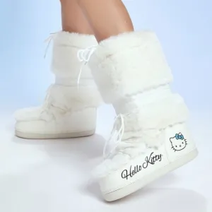 Hello Kitty Snow Boots Forever 21 NEW