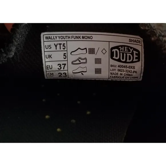 Hey Dudes Wally Funk Mono Shoes