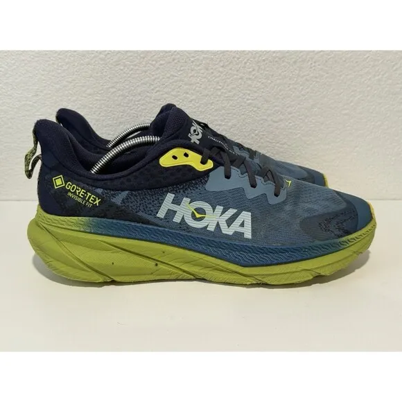 Hoka One Mens Challenger ATR 7 GTX Trail Running Shoes Sz 12 Goretex Waterproof