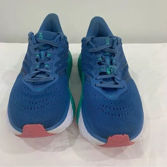 Hoka One One Arahi 5 Women's 9B Running Shoes Sneakers Blue Athleisure