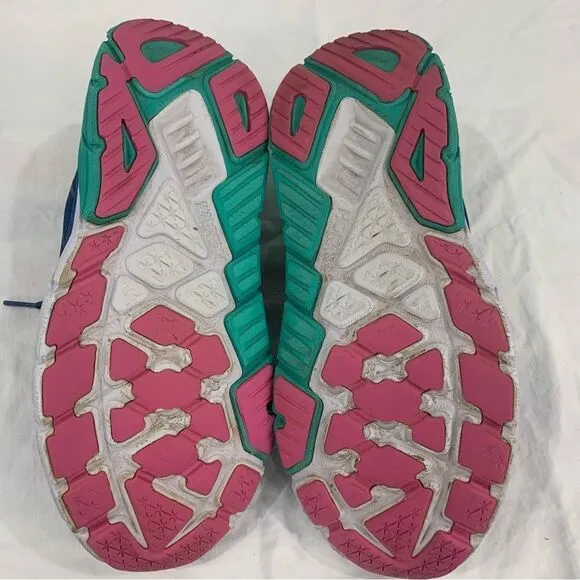 Hoka One One Arahi 5 Women's 9B Running Shoes Sneakers Blue Athleisure
