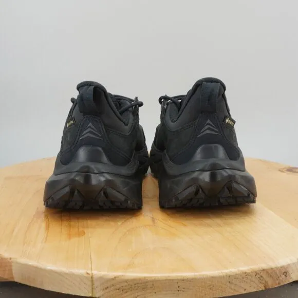 Hoka One One Kaha 2 GTX Low Womens Size 9.5 Shoes Boots Black Hiking Trail NEW