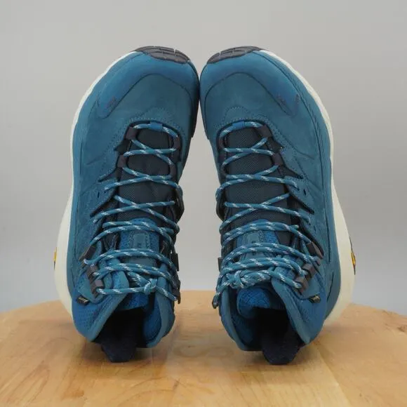 Hoka One One Kaha 2 GTX Mid Womens Size 6 Shoes Blue Coral Hiking Trail NEW