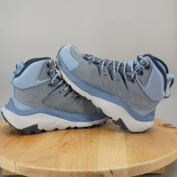 Hoka One One Kaha 2 GTX Mid Womens Size 7 Shoes Costal Blue Hiking Trail NEW