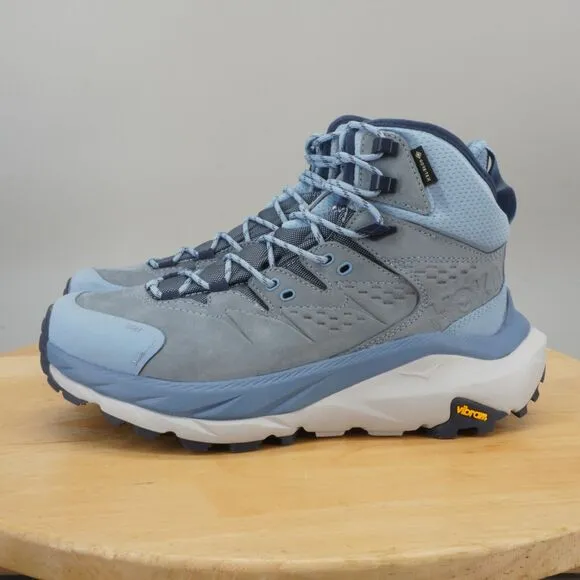 Hoka One One Kaha 2 GTX Mid Womens Size 7 Shoes Costal Blue Hiking Trail NEW