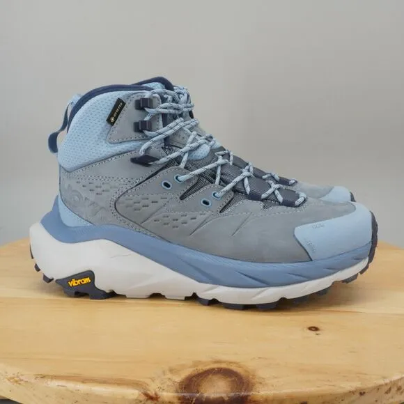 Hoka One One Kaha 2 GTX Mid Womens Size 7 Shoes Costal Blue Hiking Trail NEW