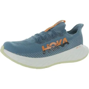 Hoka One One Mens Carbon X 3 Blue Athletic and Training Shoes Sneakers NWOB