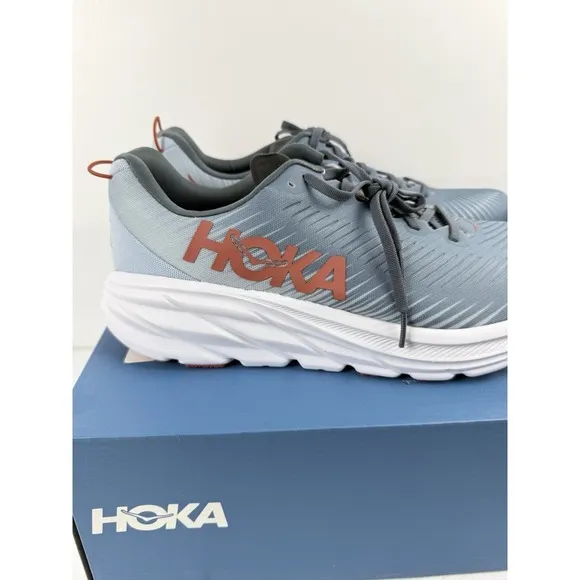 Hoka One One Rincon‎ 3 Mens 11.5D Blue Athletic Running Hiking Shoes