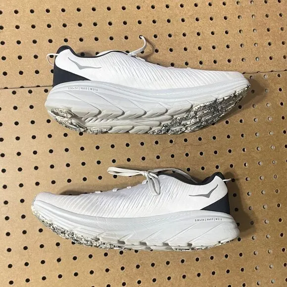 Hoka One One Rincon 3 Nimbus Cloud/Steel Running Sneaker Shoes Size 12 D Men