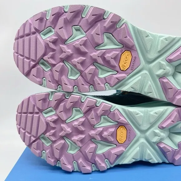 Hoka One One Trail Code GTX Hiking Shoe Ocean Mist/ Sunlit Ocean Womens US 10